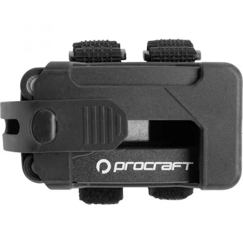 Procraft Faltschloss Allround Essential 790 mm Schwarz - kompakte Sicherheit