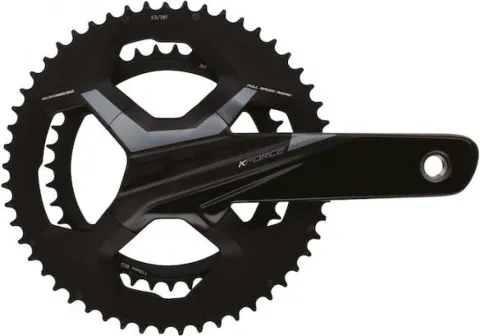 FSA Kurbelgarnitur K-Force Light Road BB386Evo 170 mm Schwarz - leichte Carbon-Performance