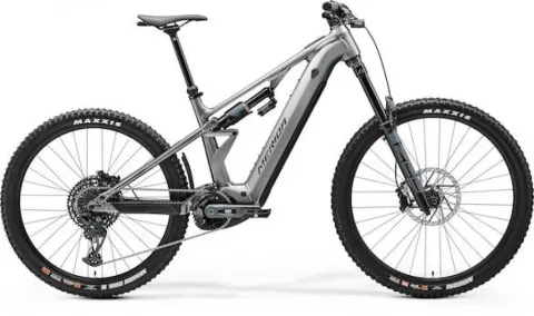 Merida eONE-EIGHTY 700 I1 glossy gunmetal XL Grau - leistungsstarkes E-MTB für anspruchsvolle Trails