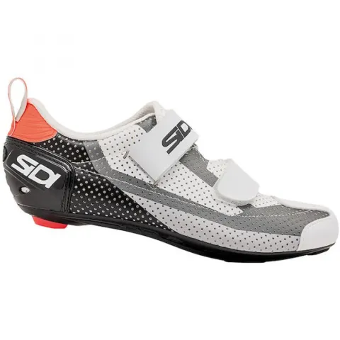 Sidi T-5 Air black/white/coral 40 schwarz/weiß/korall - triathlonspezifischer Rennradschuh mit…