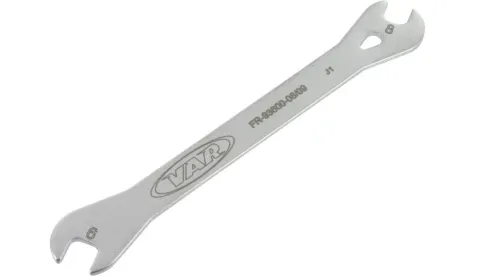 VAR Gabelschlüssel FR-93600 8 x 9 mm - ultra-flacher Doppelmaulschlüssel für präzises Arbeiten