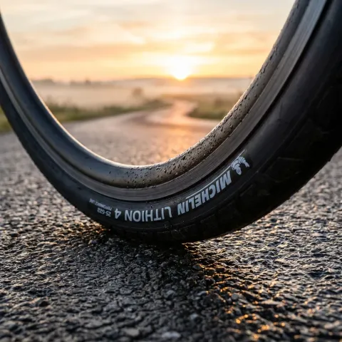 Michelin Lithion 4 Faltreifen 25-622 (700x25C) - Performance Rennradreifen mit hohem Grip &…