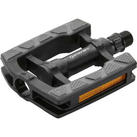 Procraft Pedale City Grip Comp One Size Schwarz - sicherer Komfort für City und Trekking