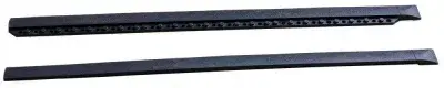VAR Bodenkante Schwarz MO-51001 Männlich M Schwarz - sichere Abschlusskante für Bodenmatten
