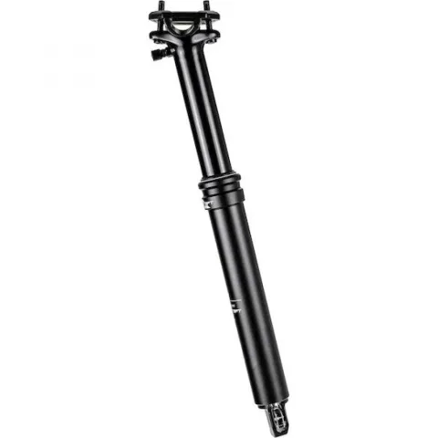 Procraft Vario-Sattelstütze Drop Suspension gefedert 34,9 x 462 mm Schwarz - mehr Komfort &…