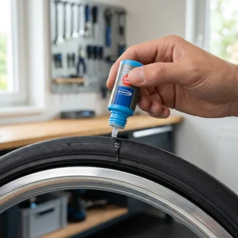 Schwalbe EASY FIT Montageflüssigkeit 50 ml - Einfache Fahrradreifen-Montage mit Schwammdose -…