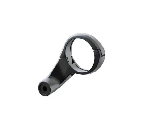 LUMOTEC Aluminium-Lenkerhalter für LUMOTEC Briq-XL E - B+M schwarz einarmig 25 4/31 8mm Busch +…