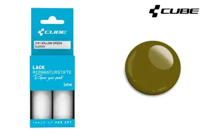 Cube Touch-Up Pen Lackreparaturstift Set 30ml / 49.83 / Liter willow green glossy 2281