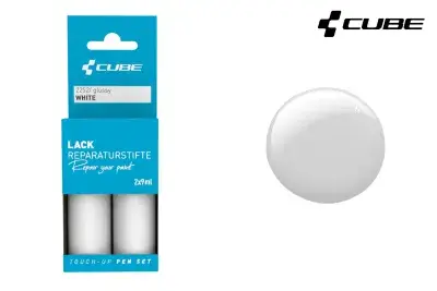 Cube Touch-Up Pen Lackreparaturstift Set white