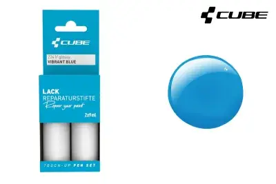 Cube Touch-Up Pen Lackreparaturstift Set vibrant blue