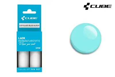 Cube Touch-Up Pen Lackreparaturstift Set 30ml / 49.83 / Liter glass blue glossy 2239
