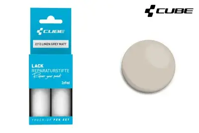 Cube Touch-Up Pen Lackreparaturstift Set 30ml / 49.83 / Liter linen grey matt 2213