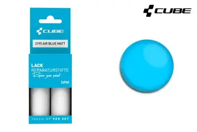 Cube Touch-Up Pen Lackreparaturstift Set 30ml / 49.83 / Liter matt air blue