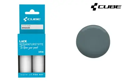 Cube Touch-Up Pen Lackreparaturstift Set matt irridium