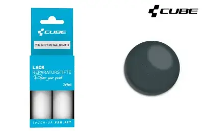 Cube Touch-Up Pen Lackreparaturstift Set 30ml / 49.83¤ / Liter matt grey metallic