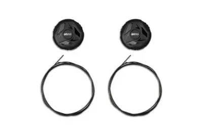 Cube Drehverschluss Disc schwarz - Größe: 45-48 (75 cm)