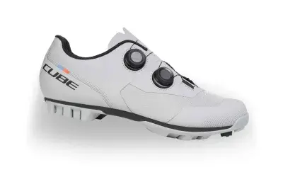 Cube Peak Pro Gravel Fahrrad Schuhe weiß 2027 - Größe: 43