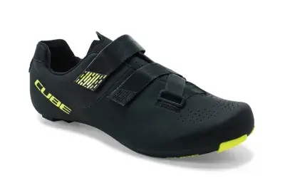 Cube Sydrix Rennrad Fahrrad Schuhe schwarz/gelb 2027 - Größe: 45