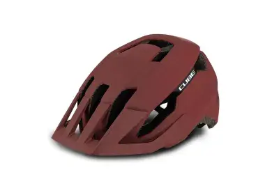 Cube Stray MIPS MTB Fahrrad Helm burgund rot matt 2027 - Größe: L (57-62 cm)