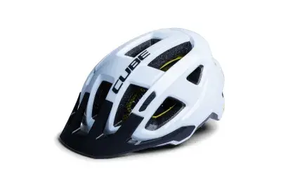 Cube Fleet All Terrain Fahrrad Helm weiß 2027 - Größe: L (57-62 cm)