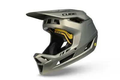 Cube Descender TM Mips DH Fahrrad Helm reed grün 2027 - Größe: L (58-62 cm)