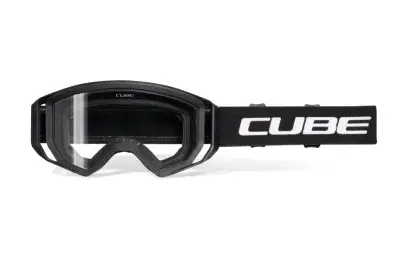 Cube Strom Goggle DH Brille schwarz/klar