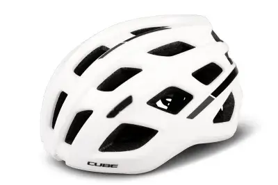 Cube Road Race Rennrad Fahrrad Helm weiß 2027 - Größe: S (49-55 cm)