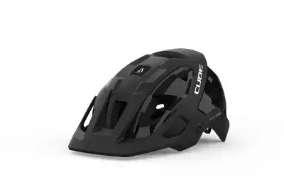 Cube Strover MTB Fahrrad Helm schwarz 2027 - Größe: M (52-57 cm)