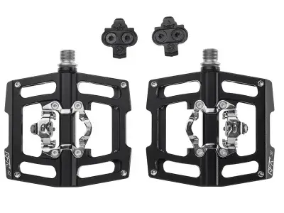 RFR Flat & Klick SL Fahrrad Pedale schwarz