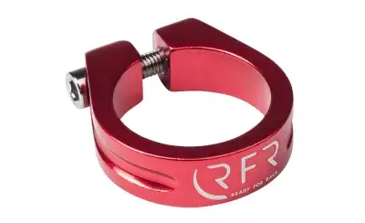 RFR Sattelklemme 31.8mm / 34.9mm rot - Größe: 31.8 mm