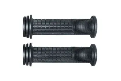 Natural Fit 16.0mm Kinder Fahrrad Griffe mit Prallschutz schwarz