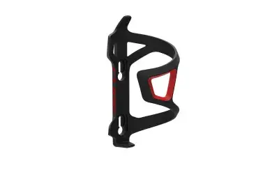 Cube HPP Left Hand Sidecage Fahrrad Flaschenhalter links schwarz/rot