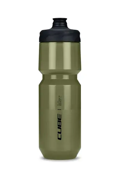 Cube Flow DS Fahrrad Trinkflasche 0.75L olive grün