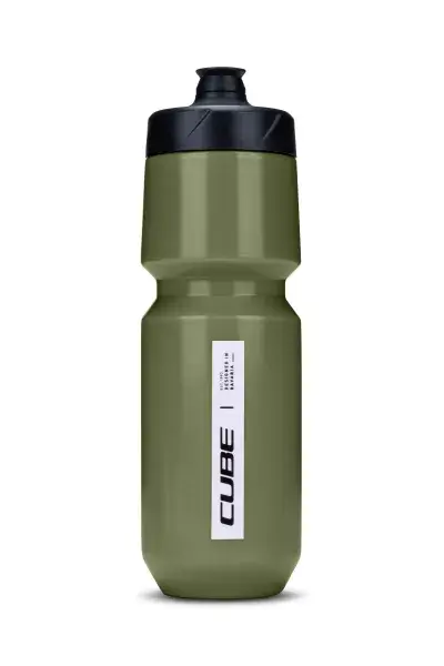 Cube Flow Fahrrad Trinkflasche 0.75L olive grün