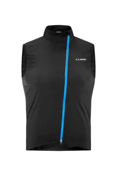 Cube Road / XC Performance Fahrrad Windweste schwarz 2027 - Größe: M (46/48)