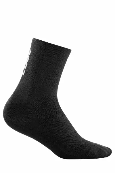 Cube Blackline Mid Cut Fahrrad Socken schwarz 2027 - Größe: 44-47