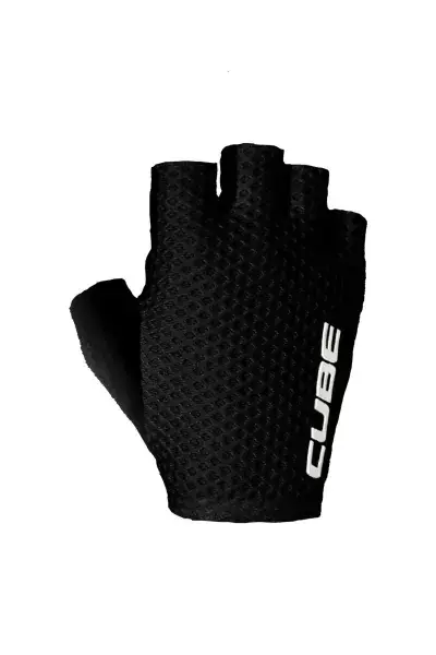 Cube Race Fahrrad Handschuhe kurz schwarz 2027 - Größe: XS (6)