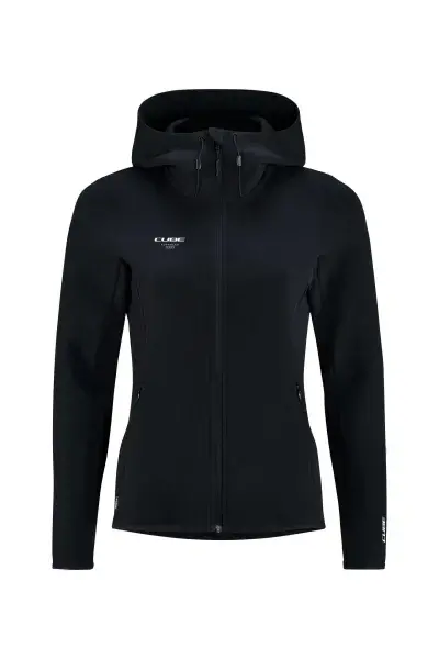Cube Zip Advanced Damen Freizeit Hoodie / Pullover schwarz 2027 - Größe: M (38)