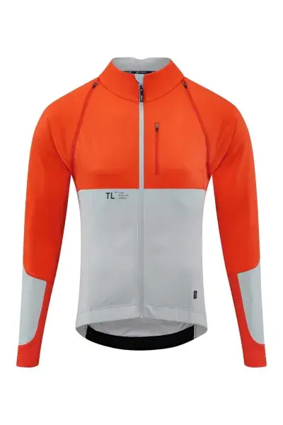 Cube Teamline Fahrrad Multifunktionsjacke rot/grau 2027 - Größe: XS (42/44)
