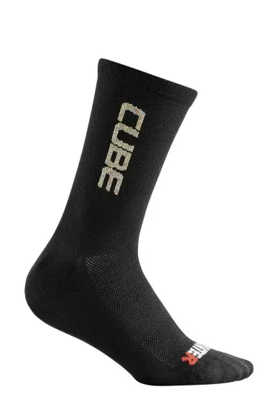 Cube Vertex High Cut Fahrrad Socken schwarz 2027 - Größe: 36-39