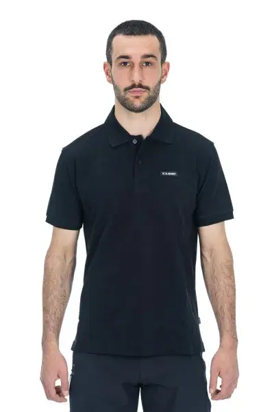 Cube Organic Polo Freizeit T-Shirt schwarz 2023 - Größe: L (50/52)