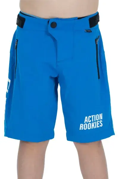 Cube Vertex Rookie X Actionteam Kinder Fahrrad Short Hose kurz blau 2027 - Größe: XXS (86/92)