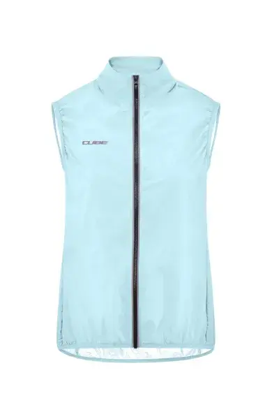 Cube ATX Cmpt Damen Fahrrad Windweste blau 2026 - Größe: 3XL (46)