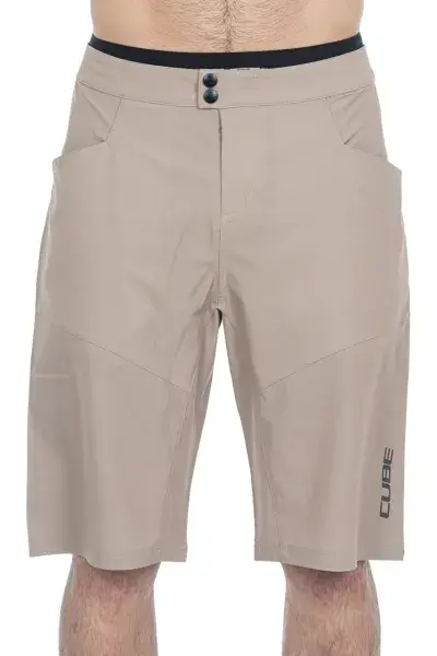 Cube ATX Fahrrad Short Hose kurz (Inkl. Innenhose) beige 2027 - Größe: XL (54/56)
