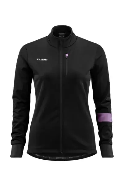 Cube Blackline Softshell Damen Fahrrad Jacke schwarz 2027 - Größe: XXL (44)