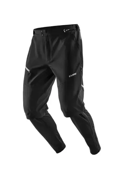 Cube Blackline Softshell Pants Fahrrad Hose lang schwarz 2027 - Größe: XXL (56/58)