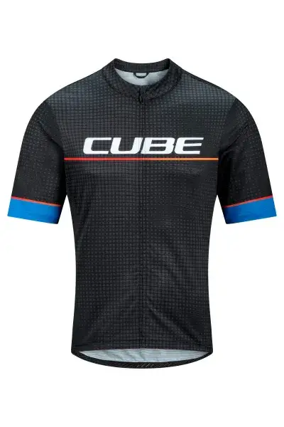 Cube Cmpt Teamline Fahrrad Trikot kurz schwarz 2027 - Größe: L (50/52)