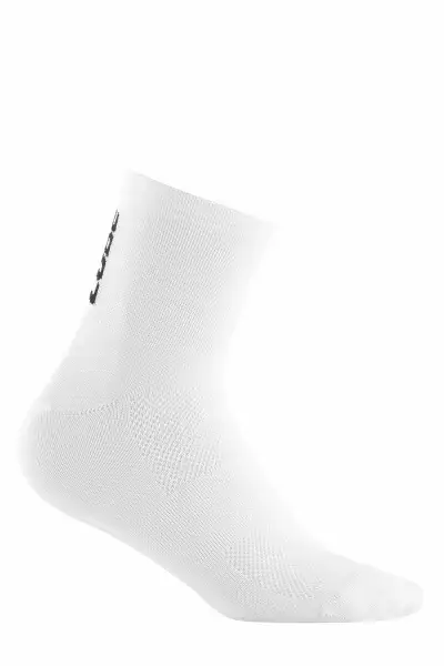 Cube Blackline Mid Cut Fahrrad Socken weiß 2027 - Größe: 40-43