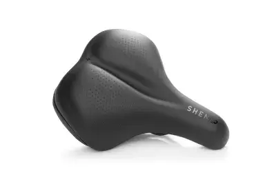 Cube Natural Fit Shen PonSo Fahrrad Sattel schwarz - Größe: Regular (265 x 200 mm)