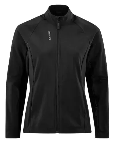 Cube Tour Softshell Fahrrad Jacke schwarz 2027 - Größe: XS (42/44)